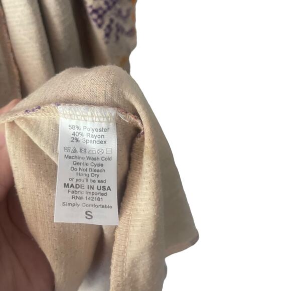 LulaRoe Women's Size Small Aztec Multicolored Duster Open Front Cardigan Sweater - Picture 6 of 8